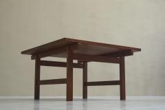 Hans Wegner Hans J Wegner Coffee Table in Solid Teak for Andreas Tuck Denmark 1960s - 4467949