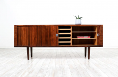 Hans Wegner Hans J Wegner President Brazilian Rosewood Tambour Door Credenza - 2870418