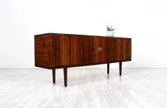 Hans Wegner Hans J Wegner President Brazilian Rosewood Tambour Door Credenza - 2870423