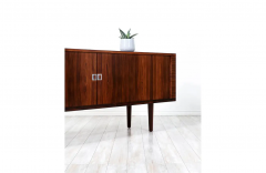 Hans Wegner Hans J Wegner President Brazilian Rosewood Tambour Door Credenza - 2870428