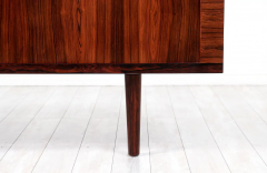 Hans Wegner Hans J Wegner President Brazilian Rosewood Tambour Door Credenza - 2870446