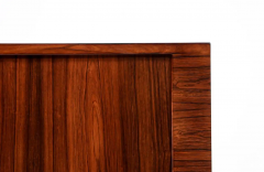 Hans Wegner Hans J Wegner President Brazilian Rosewood Tambour Door Credenza - 2870454