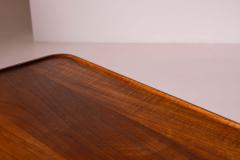 Hans Wegner Hans J Wegner coffee Table model AT 10 in Teak and Cane by Andreas Tuck 1950s - 4245567
