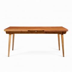 Hans Wegner Hans J Wegner for Andreas Tuck AT 312 Danish Teak Hidden Leaf Dining Table - 4437084