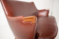 Hans Wegner Hans Weger CH72 Sofa in Oxblood Leather - 4577287