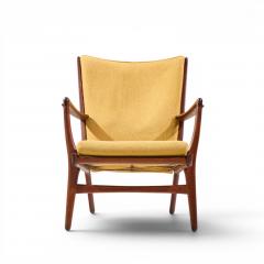 Hans Wegner Hans Wegner AP 16 Mid Century Danish Teak Lounge Chairs Pair - 4690590