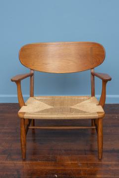 Hans Wegner Hans Wegner CH 22 Lounge Chair for Carl Hanson Son - 4459164