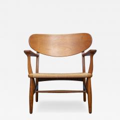 Hans Wegner Hans Wegner CH 22 Lounge Chair for Carl Hanson Son - 4459308
