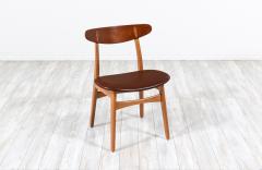 Hans Wegner Hans Wegner CH 30 Teak Leather Chair Carl Hansen Son - 3297103
