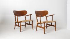 Hans Wegner Hans Wegner CH22 Lounge chair in Oak - 4522518