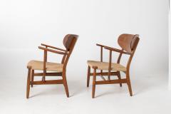 Hans Wegner Hans Wegner CH22 Lounge chair in Oak - 4522527