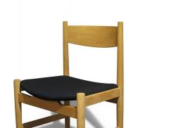 Hans Wegner Hans Wegner CH38 Dining Chairs in White Oak for Carl Hansen S n Denmark 1960 - 4140275