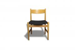 Hans Wegner Hans Wegner CH38 Dining Chairs in White Oak for Carl Hansen S n Denmark 1960 - 4140280