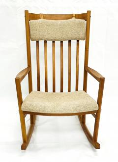 Hans Wegner Hans Wegner Danish Teak Rocking Chair for Tarm Stole 1960s - 4365865