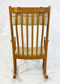 Hans Wegner Hans Wegner Danish Teak Rocking Chair for Tarm Stole 1960s - 4365869