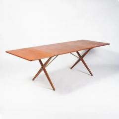 Hans Wegner Hans Wegner For Andreas Tuck Saw Horse Extendable Dining Table in Teak and Oak - 3260868