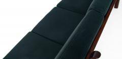 Hans Wegner Hans Wegner Four Seater Sofa in Teak For Getama Model GE 236 - 4648811