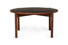 Hans Wegner Hans Wegner Johannes Hansen Danish Mid Century Black Laminate and Teak Reversi - 4635712