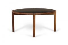 Hans Wegner Hans Wegner Johannes Hansen Danish Mid Century Black Laminate and Teak Reversi - 4635716