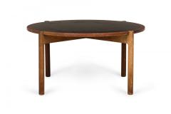 Hans Wegner Hans Wegner Johannes Hansen Danish Mid Century Black Laminate and Teak Reversi - 4635717