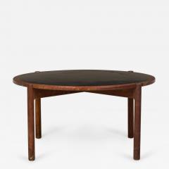 Hans Wegner Hans Wegner Johannes Hansen Danish Mid Century Black Laminate and Teak Reversi - 4689856