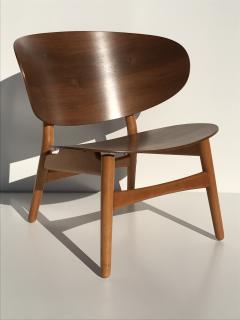 Hans Wegner Hans Wegner Laminated Walnut Shell Chair - 440140