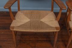 Hans Wegner Hans Wegner Lounge Chairs for Carl Hanson Son Model CH 22 - 2837775