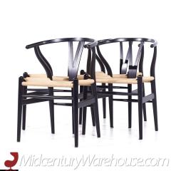 Hans Wegner Hans Wegner Mid Century Wishbone Chairs Set of 4 - 3684509