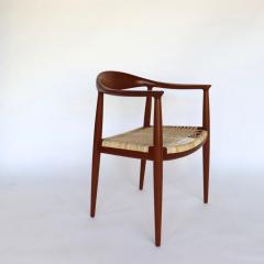 Hans Wegner Hans Wegner Model JH 501 Round Chair with New Cane Seat in Teak 9 Available  - 3158033