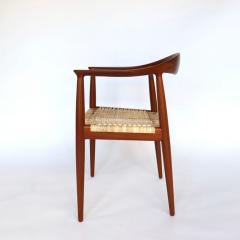 Hans Wegner Hans Wegner Model JH 501 Round Chair with New Cane Seat in Teak 9 Available  - 3158034