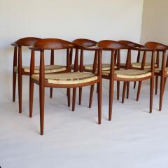 Hans Wegner Hans Wegner Model JH 501 Round Chair with New Cane Seat in Teak 9 Available  - 3158037