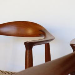 Hans Wegner Hans Wegner Model JH 501 Round Chair with New Cane Seat in Teak 9 Available  - 3158042