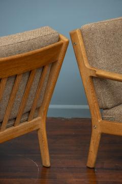 Hans Wegner Hans Wegner Oak Lounge Chairs Model 265 for Getama - 4498824