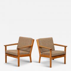 Hans Wegner Hans Wegner Oak Lounge Chairs Model 265 for Getama - 4500034