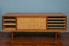 Hans Wegner Hans Wegner Oak and Rattan Credenza for RY Mobler - 4493886