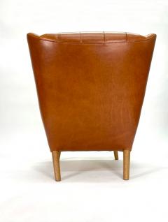 Hans Wegner Hans Wegner Papa Bear Chair Ottoman for A P Stolen Denmark 1950s - 3181532