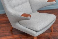 Hans Wegner Hans Wegner Papa Bear Chair and Ottoman for A P Stolen - 2553308