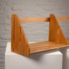 Hans Wegner Hans Wegner Pine Wall Shelf For Ry M bler Denmark 1950s - 3397917