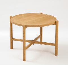 Hans Wegner Hans Wegner Round Tray Table mod PP35 Denmark c 1960s - 2539037