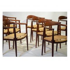 Hans Wegner Hans Wegner Set of eight 501 Teak Armchairs for Johannes Hansen - 3503212