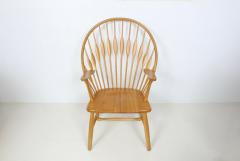Hans Wegner Hans Wegner Style Ash Peacock Arm Chair 1970s - 2518139