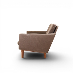 Hans Wegner Hans Wegner Style Mid Century Danish Teak 4 Seater Sofa - 4692517