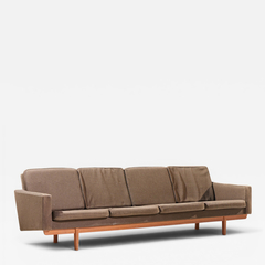 Hans Wegner Hans Wegner Style Mid Century Danish Teak 4 Seater Sofa - 4692911