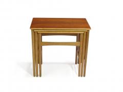 Hans Wegner Hans Wegner Teak and Oak Danish Nesting Side Tables - 882103