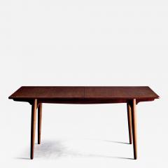 Hans Wegner Hans Wegner extendable Dining Table in Teak Wood for Andreas Tuck - 4395450