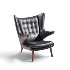 Hans Wegner Hans Wegner for AP Stolen AP19 Mid Century Papa Bear Chair - 4734421