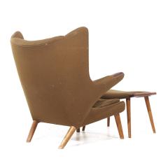 Hans Wegner Hans Wegner for AP Stolen AP19 Mid Century Papa Bear Chair and Ottoman - 3876025