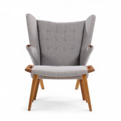Hans Wegner Hans Wegner for AP Stolen AP19 Mid Century Papa Bear Chair and Ottoman - 4306908