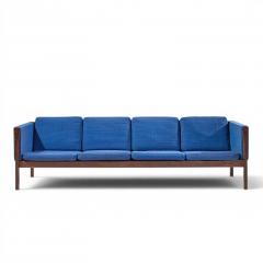 Hans Wegner Hans Wegner for AP Stolen AP62 Mid Century Rosewood 4 Seater Sofa - 4636462