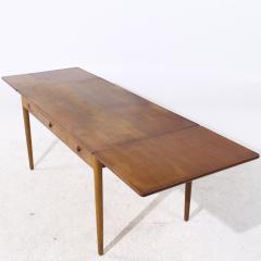 Hans Wegner Hans Wegner for Andreas Tuck AT 305 Mid Century Danish Teak Drop Side Desk - 4103962